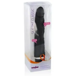 Seven Creation Gode vibrant Slim Silicone 15 x 4 cm Noir